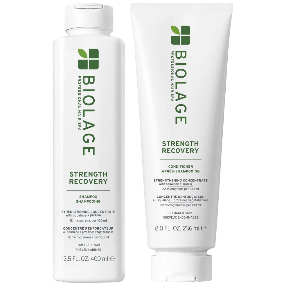 Biolage Strength Recovery Shampoo 400ml and Conditioner 236ml DuoImage1