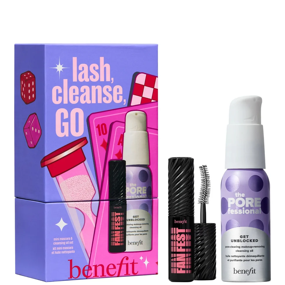 benefit Lash Cleanse Go Mascara and Oil Cleanser Stocking FillerImage1
