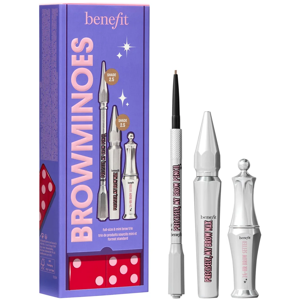 benefit BROWminoes 2.5 Eyebrow Makeup 3-piece Gift SetImage1