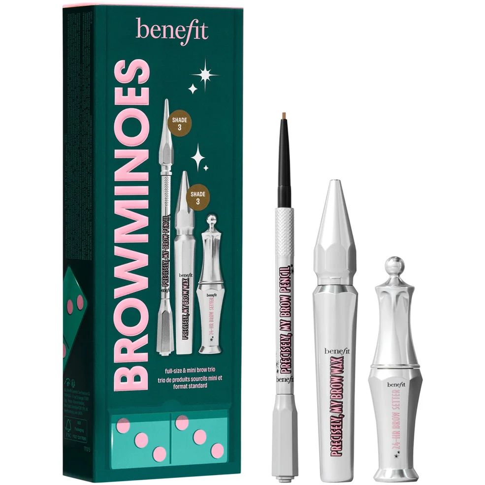 benefit BROWminoes 3 Eyebrow Makeup 3-piece Gift SetImage1