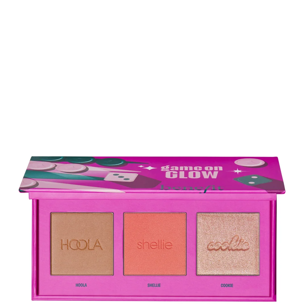 benefit Game On Glow Blush, Bronzer and Highlighter Limited Edition Cheek PaletteImage1
