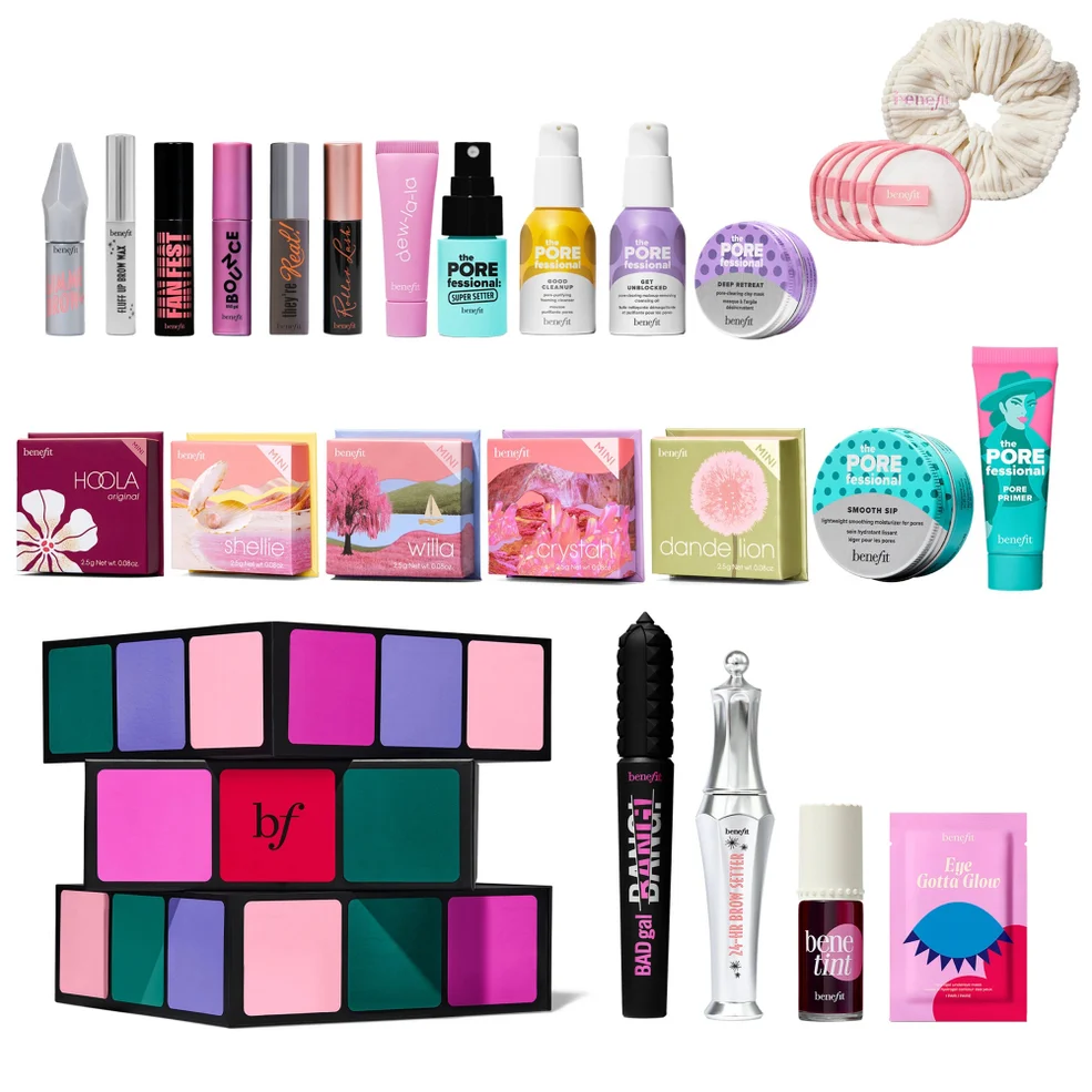 benefit Glam Cube 24 day Christmas Beauty Advent CalendarImage1