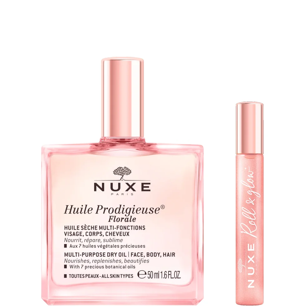 NUXE Huile Prodigieuse Florale Multi Purpose Dry Oil 50ml & Roll OnImage1