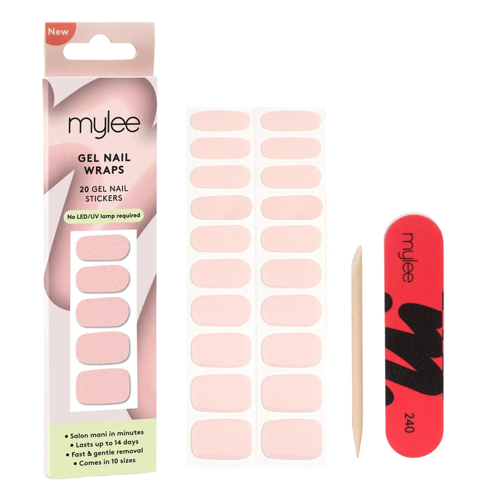 Mylee Gel Nail Wraps - On CampusImage1