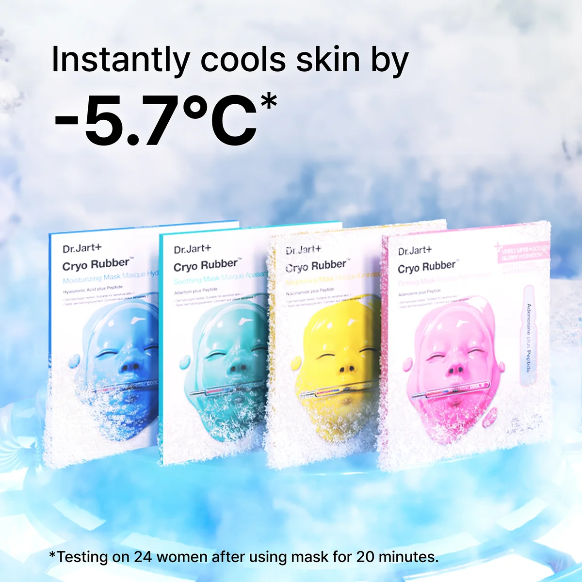 Dr.Jart+ Cryo Rubber™ Soothing Hydrogel Mask with AllantoinImage6